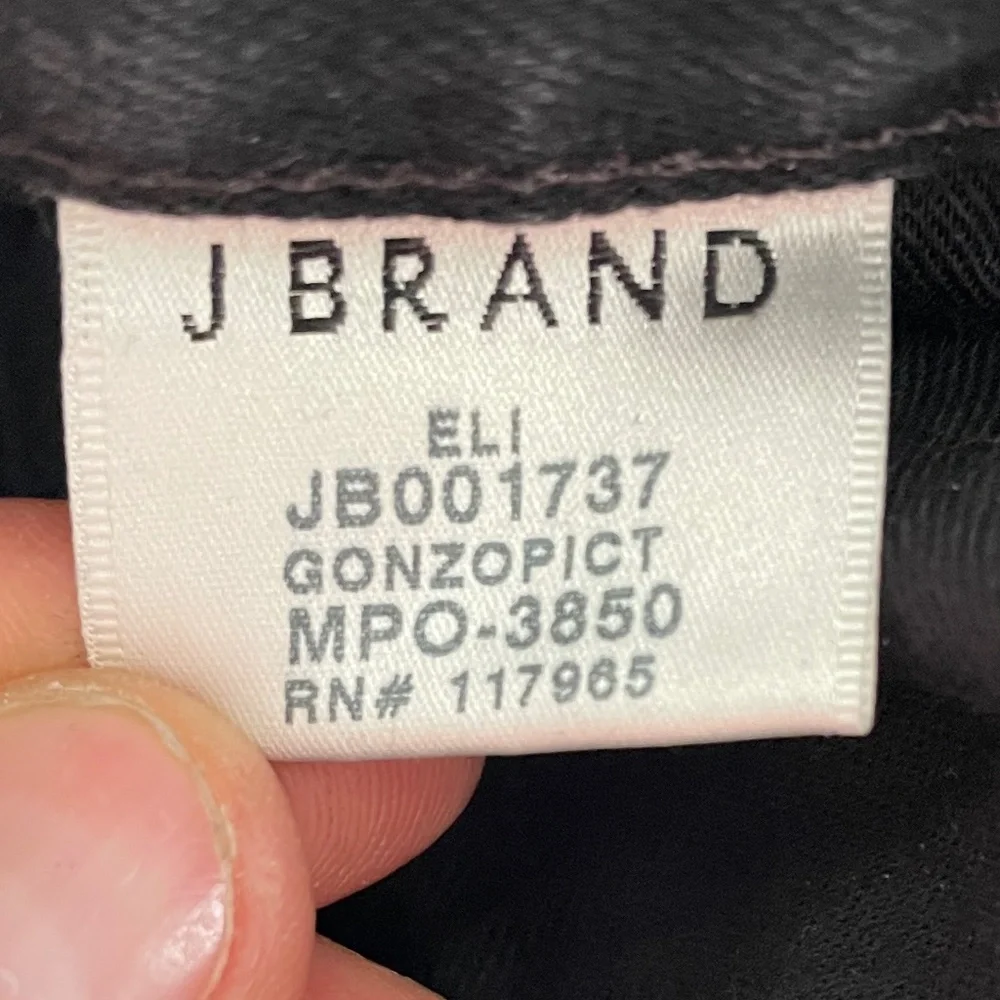 J Brand Eli Selvedge Denim Jeans Size 33 - Picture 7 of 8